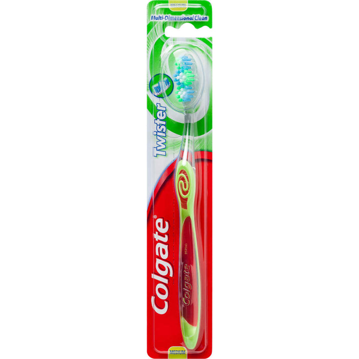 COLGATE - COLGATE TWISTER MEDIUM TOOTHBRUSH - Personal & Hygiene care - Holdnshop