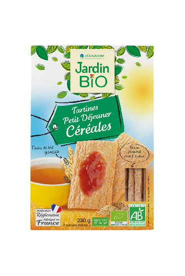 JARDIN BIO - TARTINES CEREALES COMPLETES*230GR - Food And Drinks - Holdnshop
