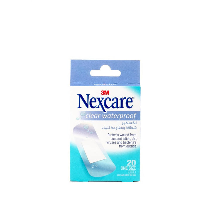 NEXCARE - Clear Waterproof Bandages 20Pcs - Health And Hygiene Well Being - Holdnshop