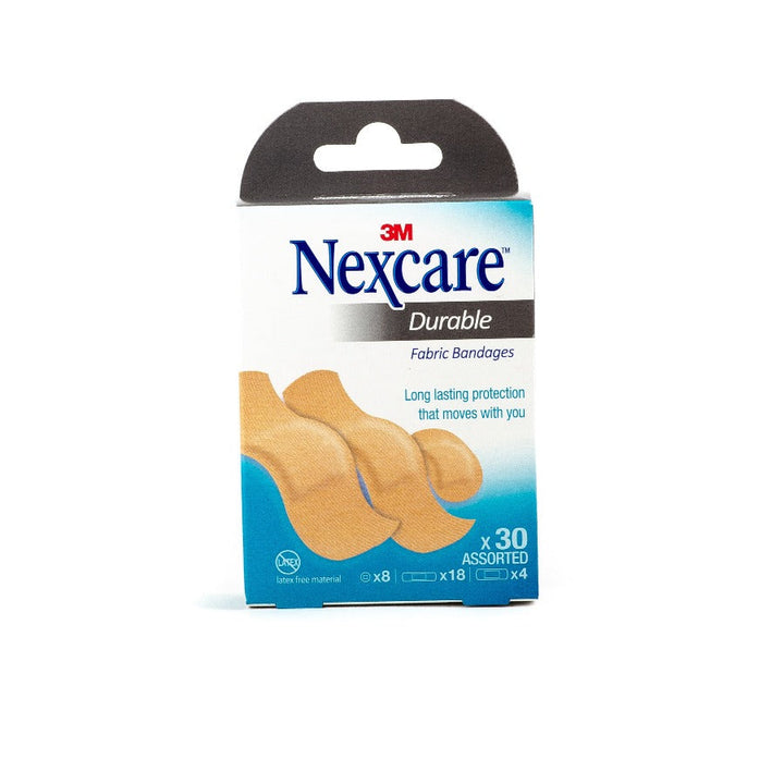 NEXCARE - Nexcare Durable Fabric Bandages 30PCS - Health And Hygiene Well Being - Holdnshop