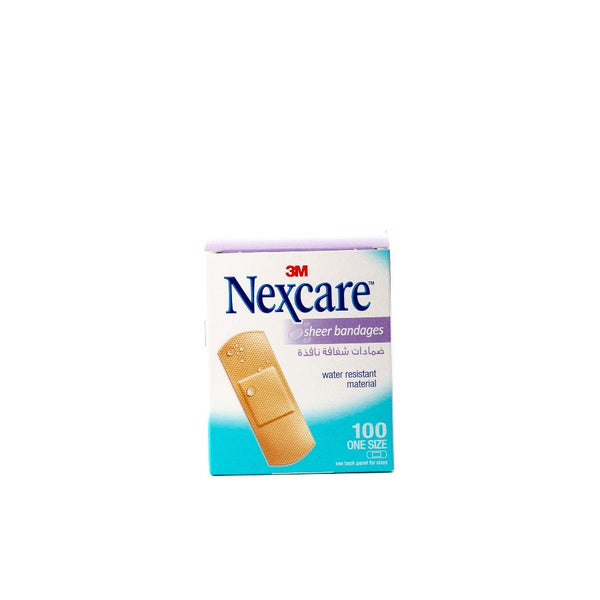 NEXCARE - Nexcare Sheer 72X25mm 100PCS - Health And Hygiene Well Being - Holdnshop