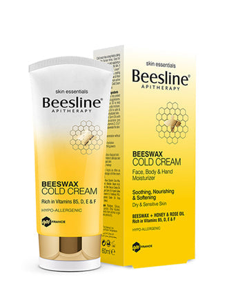 BEESLINE - BEESWAX COLD CREAM 60ML - Dry & Sensitive Skin - Holdnshop