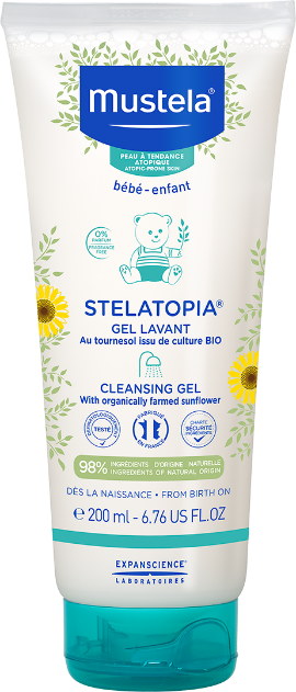 MUSTELA - ATOPIC-PRONE SKIN-STELATOPIA CLEANSING GEL 200 ML - Atopic-Prone Skin - Holdnshop