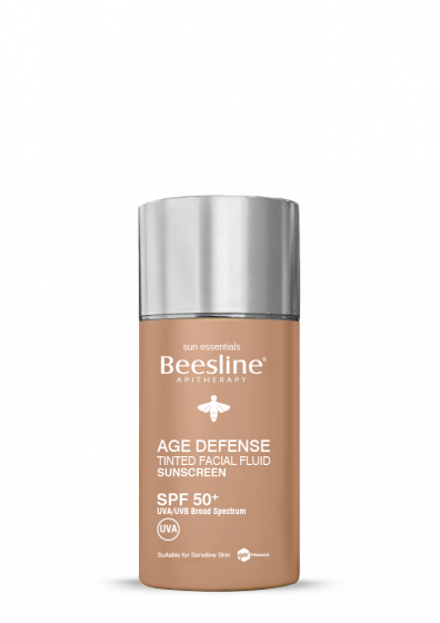 BEESLINE - Age Defense Tinted Facial Fluid Sunscreen SPF 50 - Sun Protection - Holdnshop