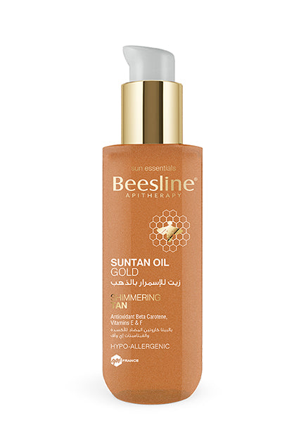 BEESLINE - SUNTAN OIL GOLD 200ML - Deep Tan - Holdnshop