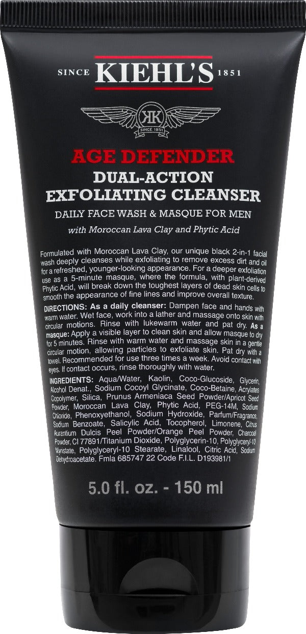 KIEHL'S - Age Defender Dual-Action Exfoliating Cleanser - Skin Care - Holdnshop