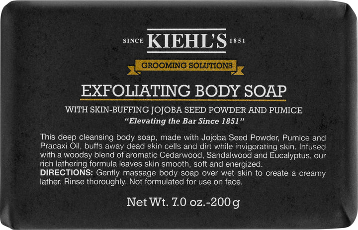 KIEHL'S - Grooming Solutions Exfoliating Body Soap - Skin Care - Holdnshop