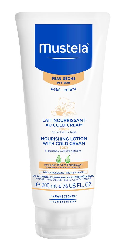 MUSTELA - DRY SKIN-NOURISHING LOTION WITH COLD CREAM 200ML - Dry Skin - Holdnshop