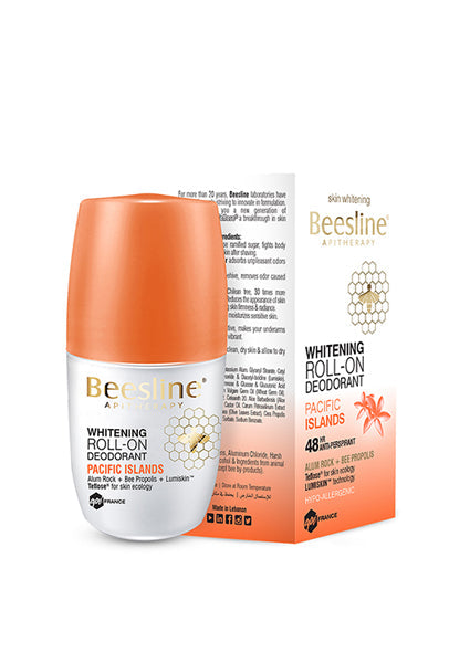 BEESLINE - WHITENING DEODORANT ROLL ON - PACIFIC ISLAND - Pacific Islands - Holdnshop