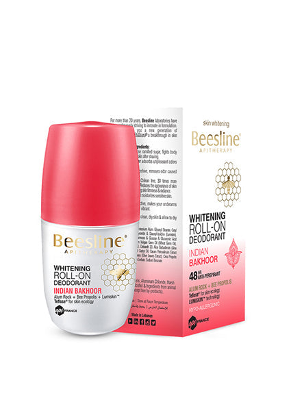 BEESLINE - WHITENING ROLL-ON DEODORANT - INDIAN BAKHOUR - Indian Bakhoor - Holdnshop