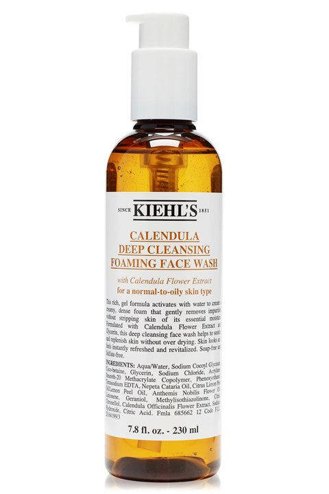 KIEHL'S - Calendula Deep Cleansing Foaming Face Wash - Skin Care - Holdnshop