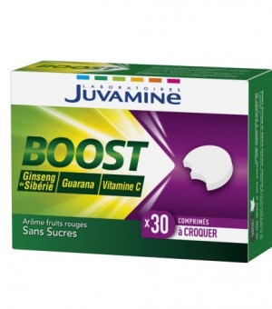 JUVAMINE - Juvamine Vitamine C & Ginseng & Guarana 30 comprimes - Vitamins - Holdnshop