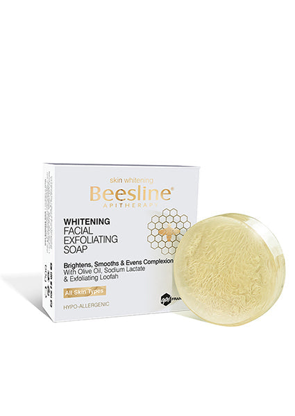 BEESLINE - WHITENING FACIAL EXFOFOLIATING SOAP 60G - Smooth Skin - Holdnshop